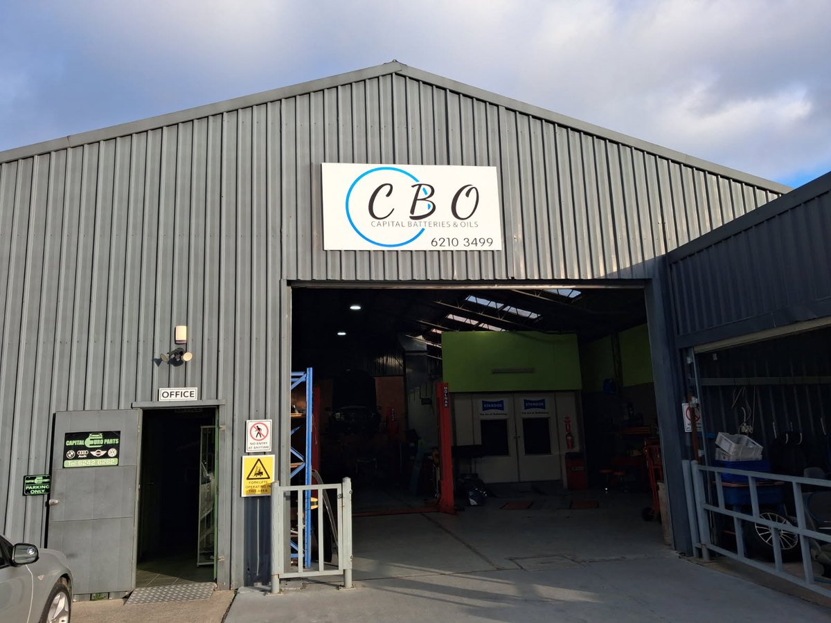 Capital Batteries & Oils shopfront at Unit 12, 25 Darling Street, Mitchell